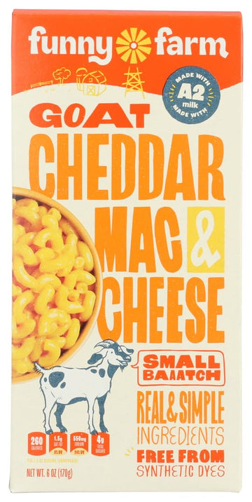 Ffrm Goat Ched Mac & Chs ( 8 X 6 Oz )