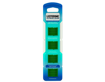 Listerine Ultra Clean Access Flosser Mint Refill Heads, 28 Count (Pack Of 6)