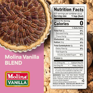Molina Vanilla Blend 135.3oz (4l /1 gal)