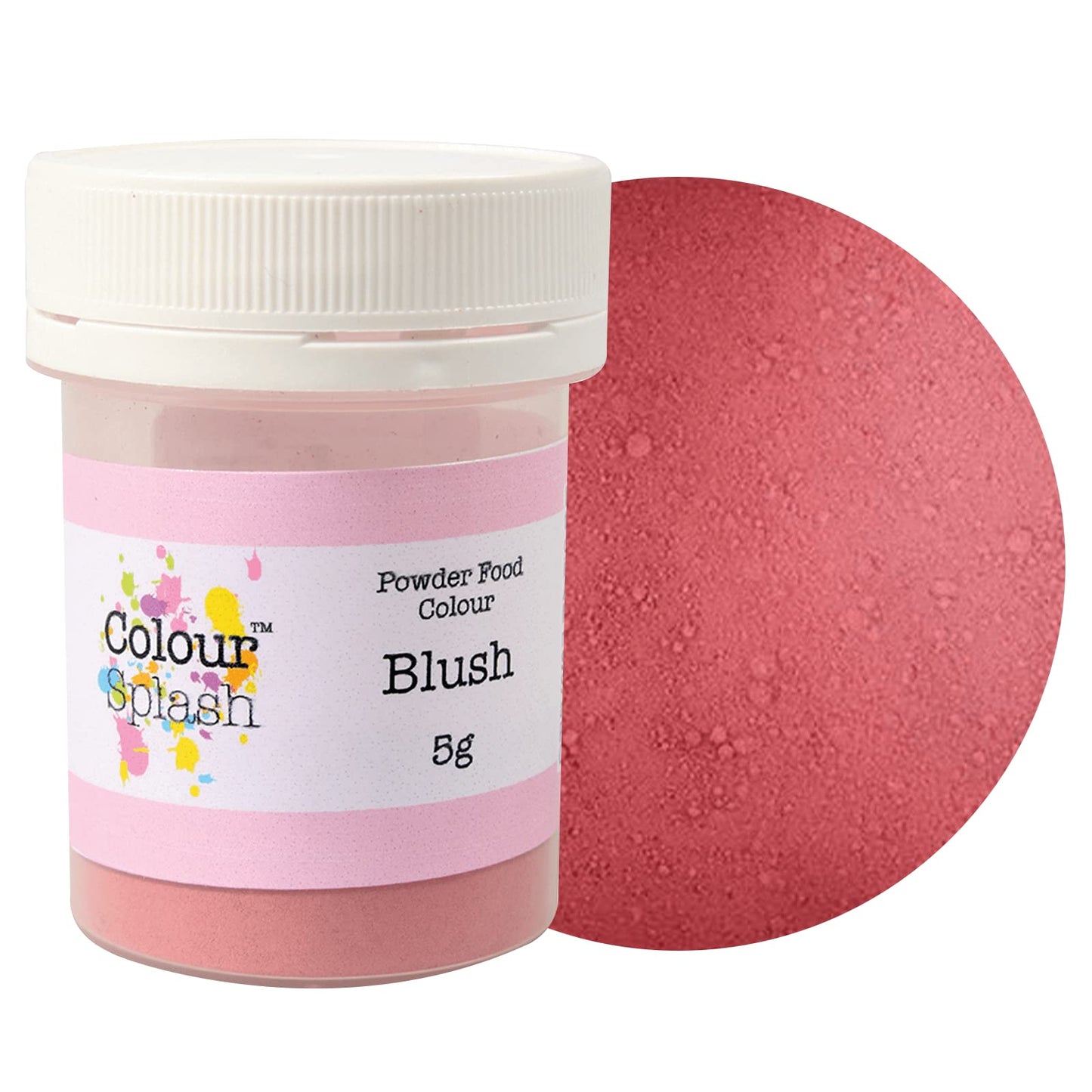 Culpitt MATT BLUSH Edible Cake Sugarcraft Icing Decorating Colour Splash Dust 5g