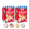 Joy Cone Ice Cream Cones - Gift Packs With 4 BONUS Ice Cream Stickers By Lyzas Sweets & (Pack of 2 Mini Cups (42ct.))