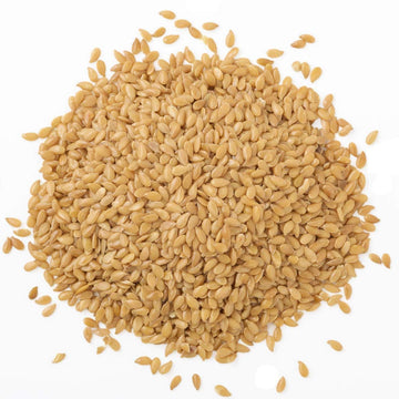 Food to Live Organic Golden Flax Seeds, Whole Raw, Non-GMO, Vegan, 16 Ounce