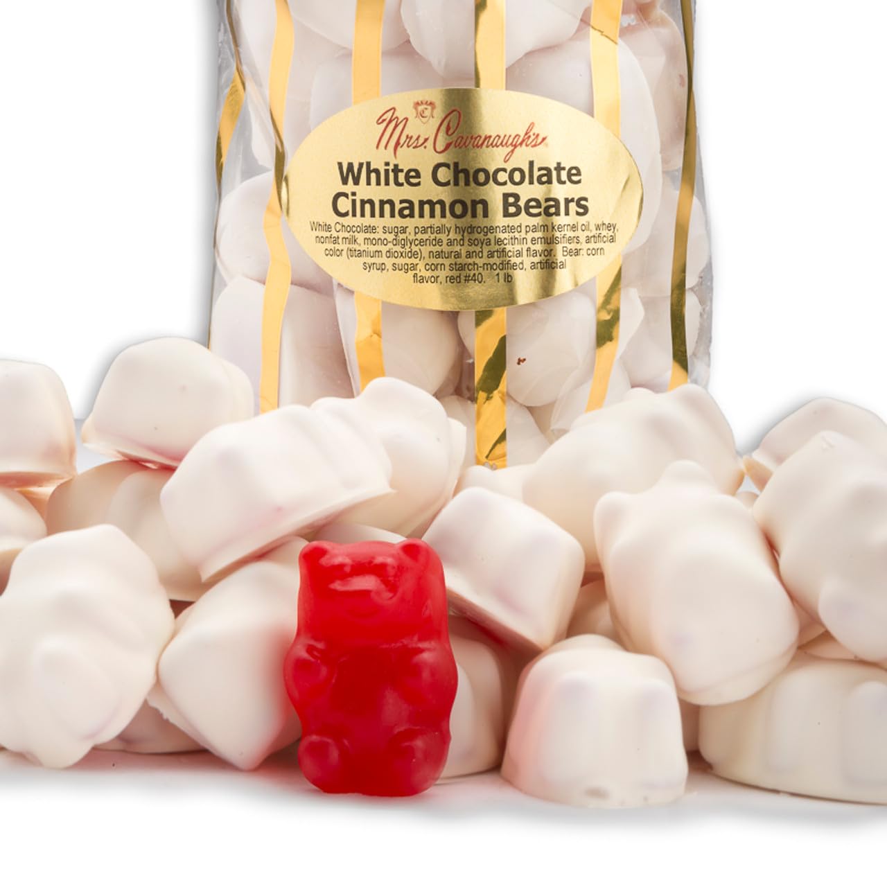 Mrs. Cavanaughs 3 Lb Cinnamon Bears White Chocolate