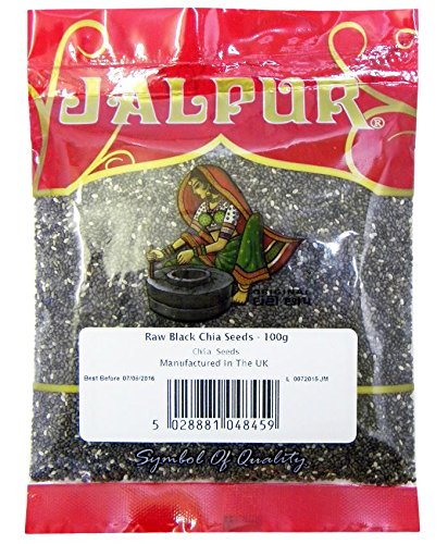 Raw Black Chia Seeds - 100g