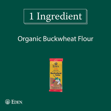 Eden 100% Buckwheat Soba Pasta, 8 oz (3-Pack)