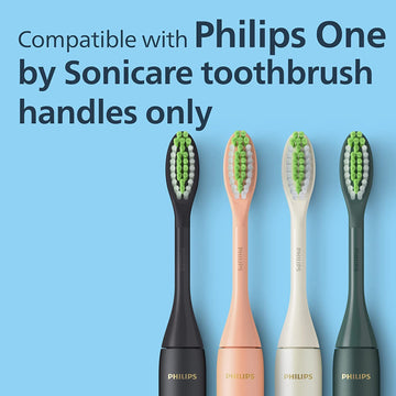 Philips One By Sonicare, 2 Brush Heads, Snow, Bh1022/07