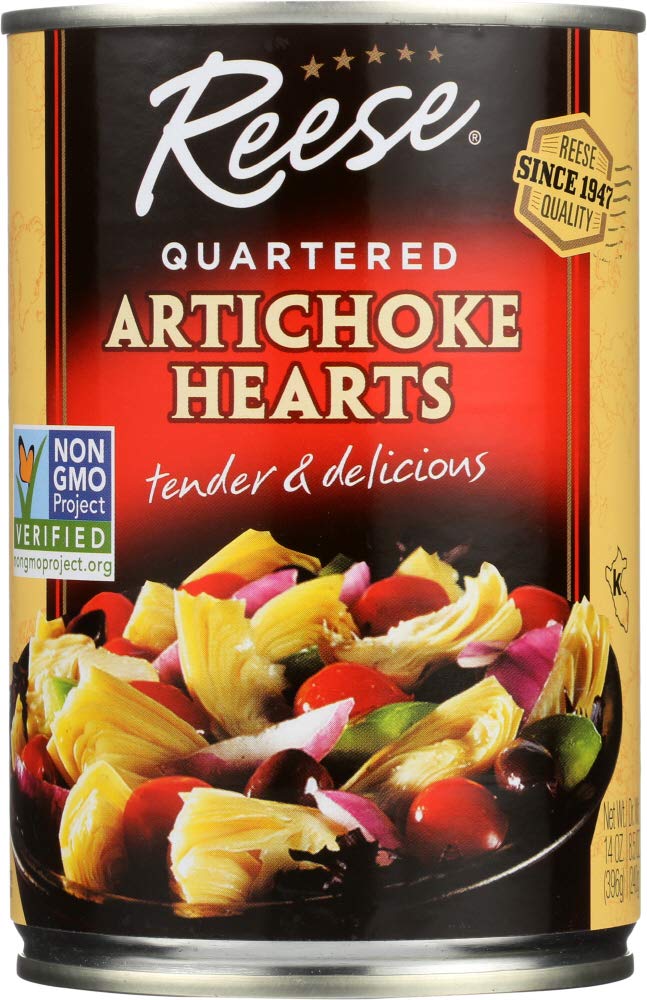 Reese Artichoke HRTS QTR, 14 OZ, PK- 12