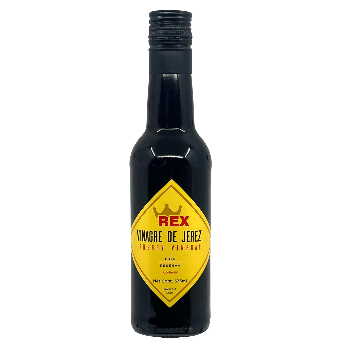 Sanniti Rex Flavor Blend Vinegar D.O.P 12.7 Oz | Aged Spanish Flavor Blend Vinegar From Jerez De La Frontera | Certified Denomination Of Oriflavor Blend | Perfect For Dressings Marinades & Gourmet Cooking