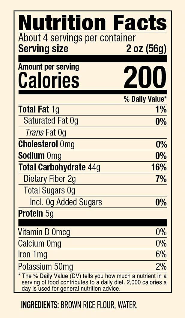 Annie Chun'S Pad Thai Brown Rice Noodles, Non Gmo, Vegan, Gluten Free, Low Fat, 8 Oz (Pack Of 6)