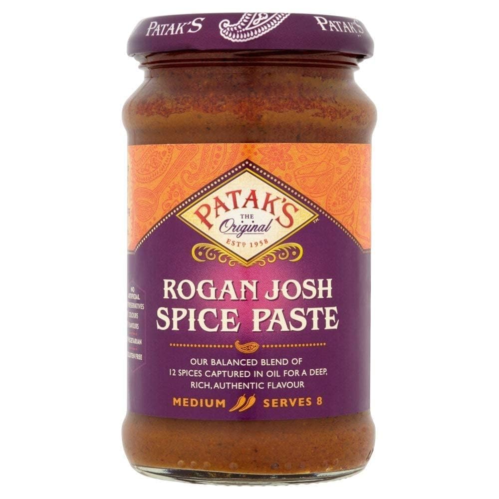 Pataks Rogan Josh Spice Paste 283g - Pack of 2