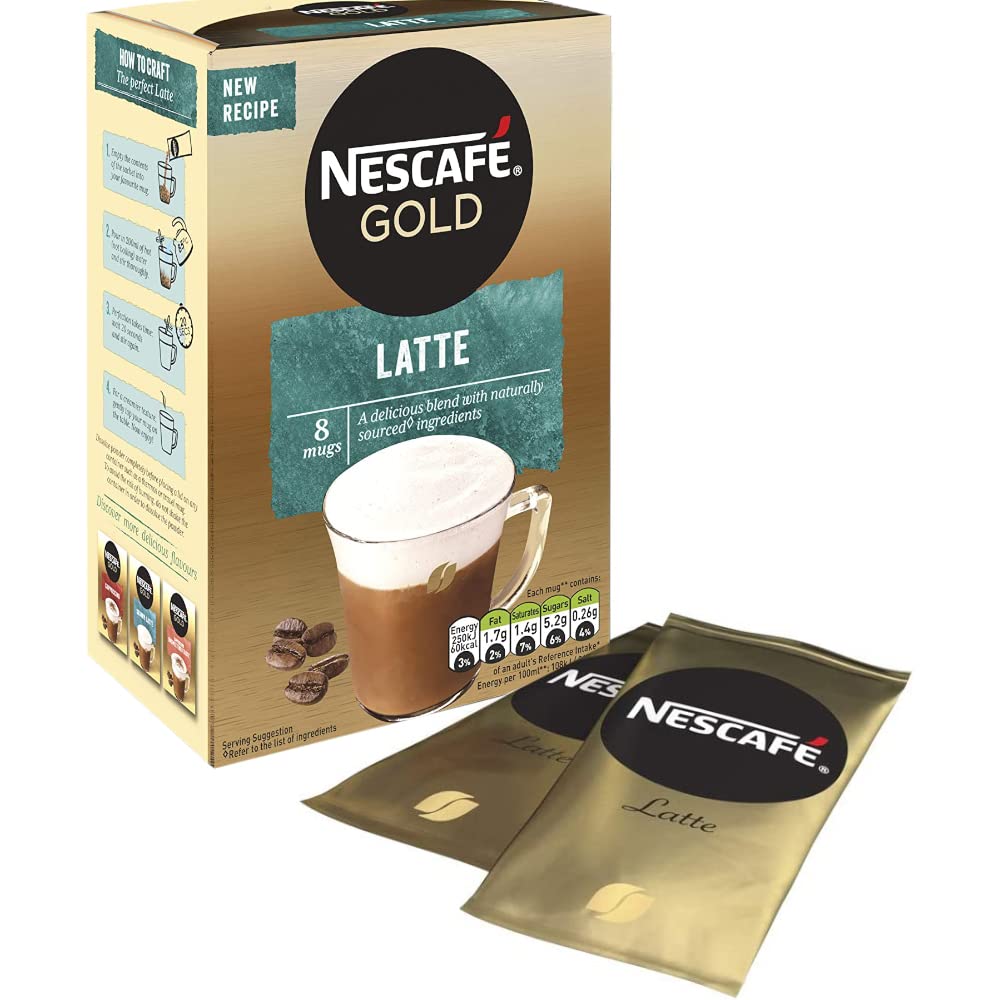 Nescaf Gold Latte Coffee Sachets