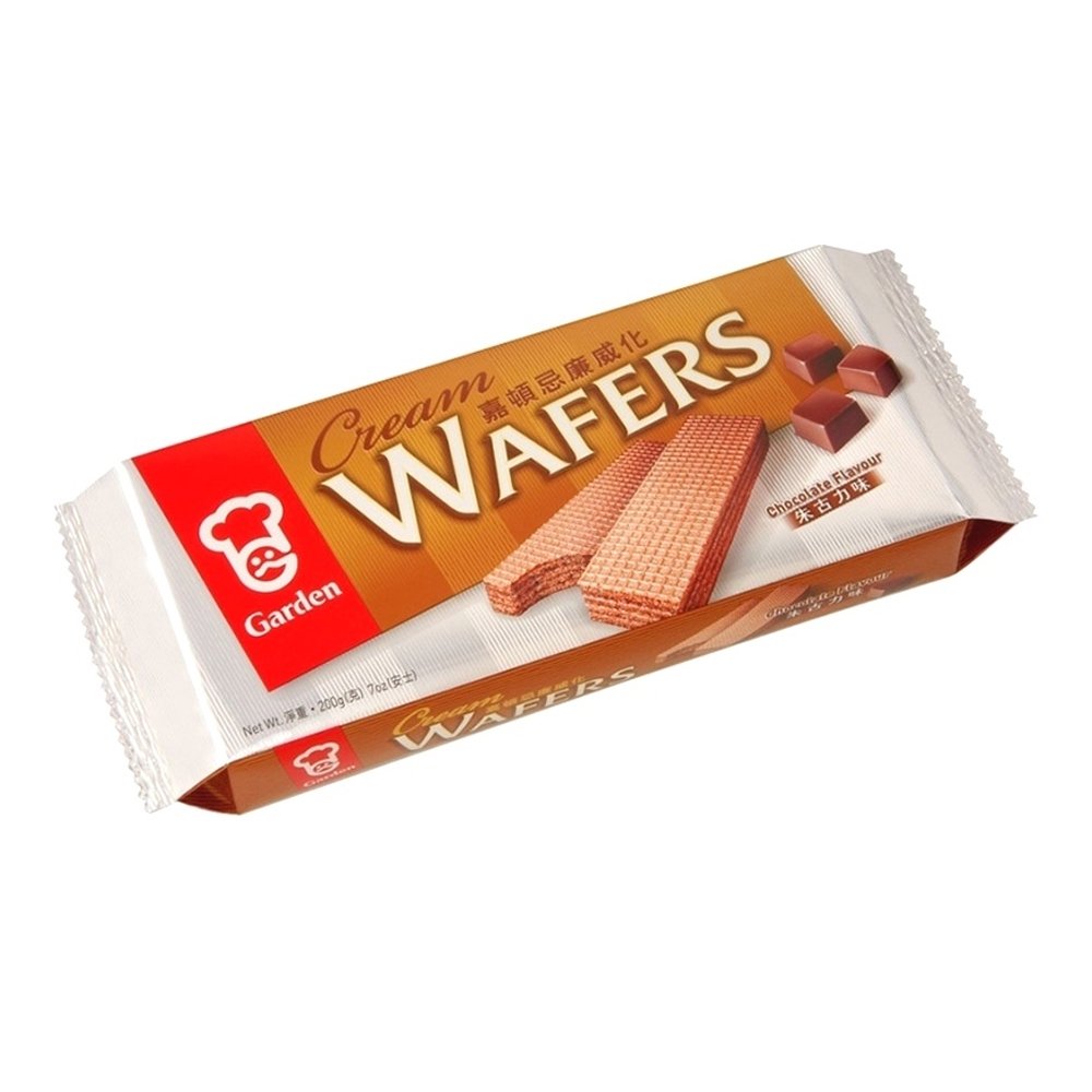 Garden - Cream Wafers - Chocolate Flavour (Net Wt. 7 Oz.)