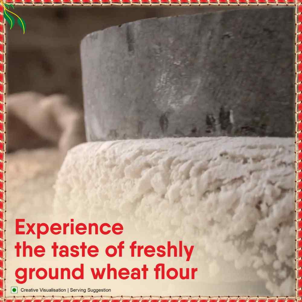 Great Bazaar Swad Chapatti Ashirwad Atta, 22 Pound