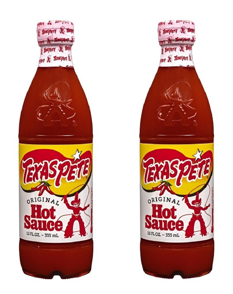 Texas Pete Original Hot Sauce, 12 oz (2 Bottles)