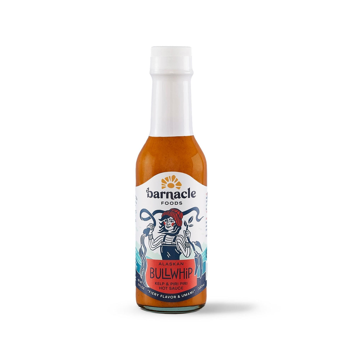 Barnacle Bull Kelp Hot Sauce Variety Pack - Bullwhip Kelp, Serrano & Habanero - 5.5 Ounce (Pack of 3) - Made in Alaska
