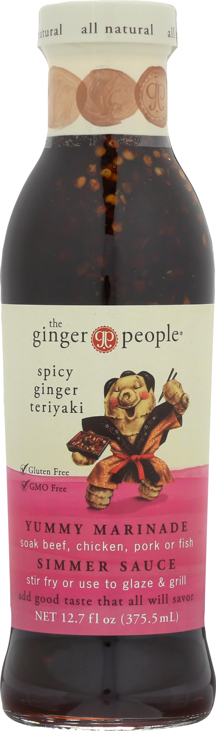 Ginger People Spicy Ginger Teriyaki Sauce, 12.7 oz