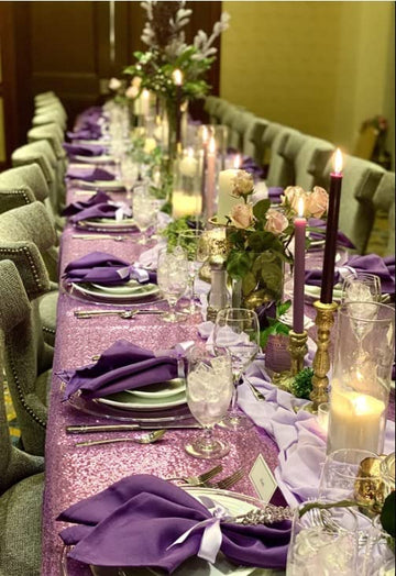 Your Chair Covers - 20 Inch Square Premium Polyester Cloth Napkins Oversized, Double Folded And Hemmed Table Napkins For Restaur
