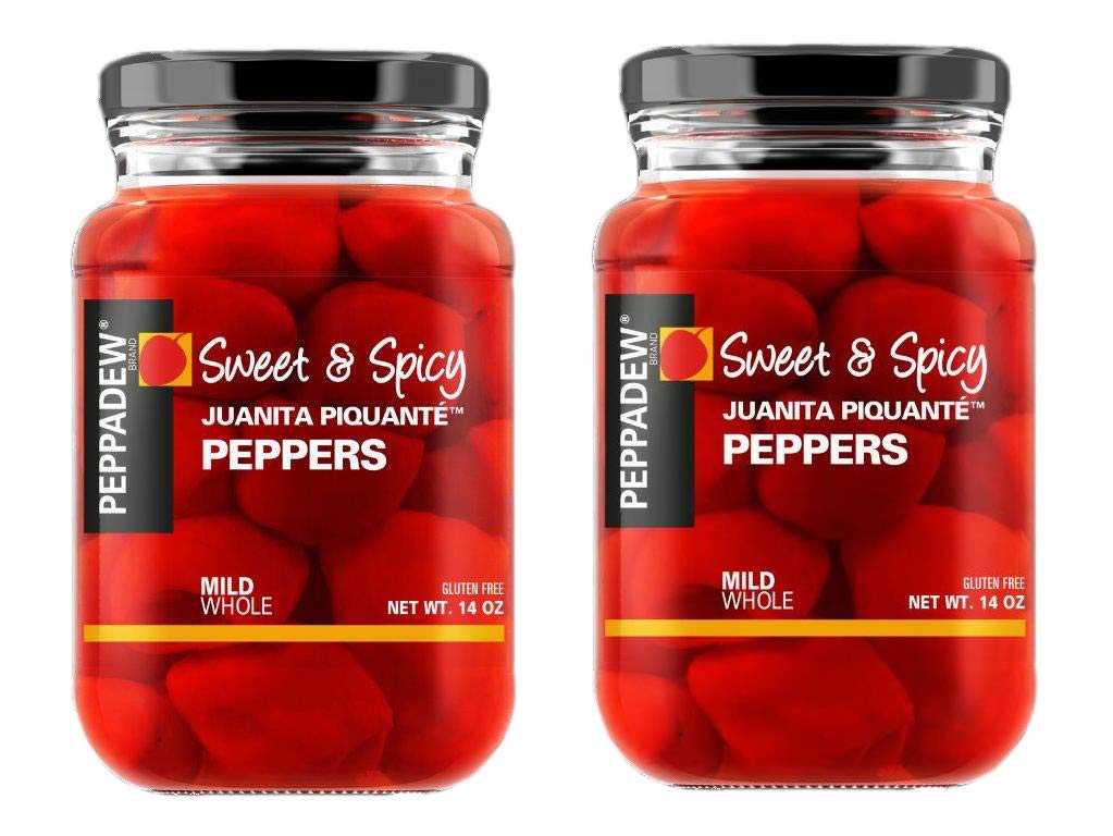Peppadew Piquant Mild - Sweet & Spicy Peppers 400g - Pack 2