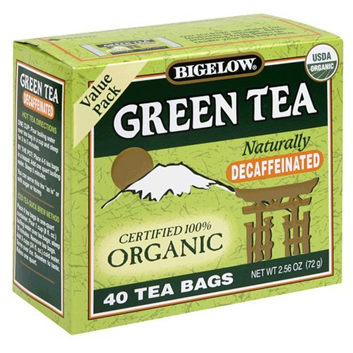 Bigelow Tea Decaf Grn Org 40Bg (3 Pack)