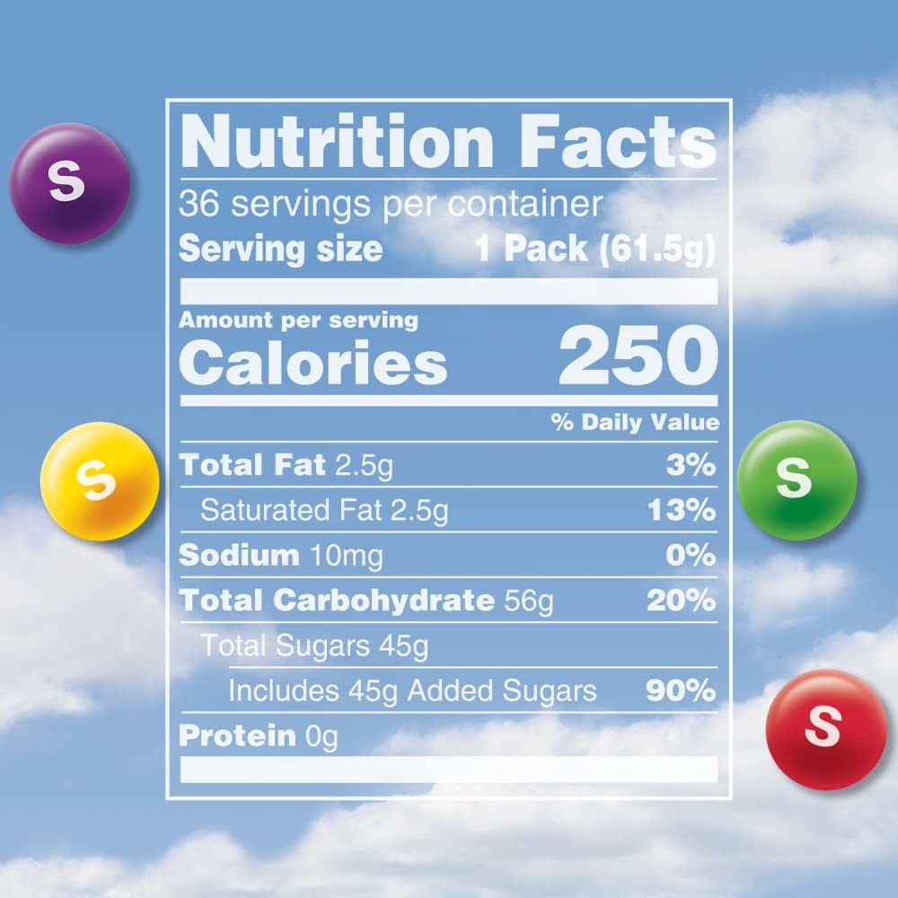 SKITTLES Original Candy 2.17-Ounce 36 individual packs