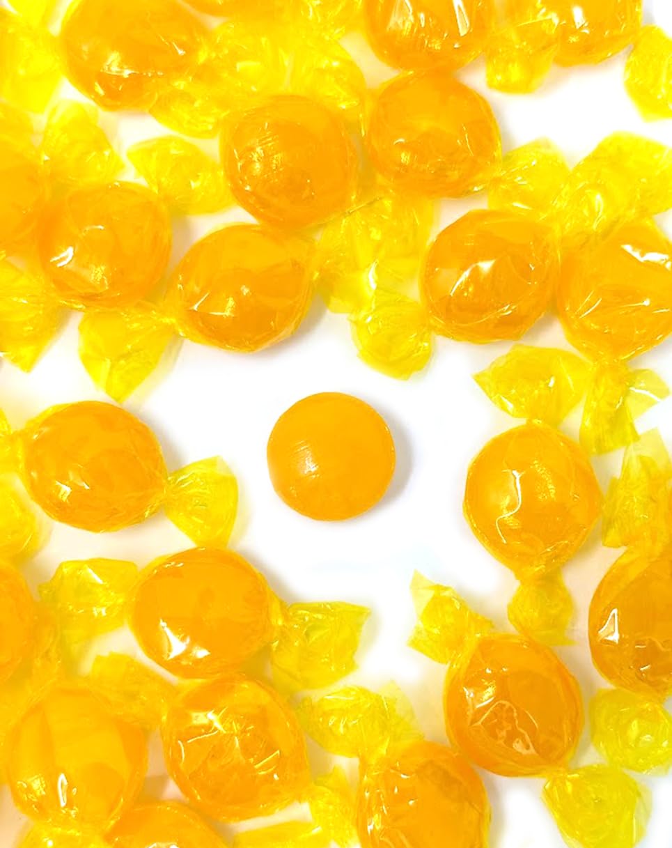 Sweetgourmet Butterscotch Buttons | Arcor Premium Bulk Wrapped Hard Candy | 4 Pounds