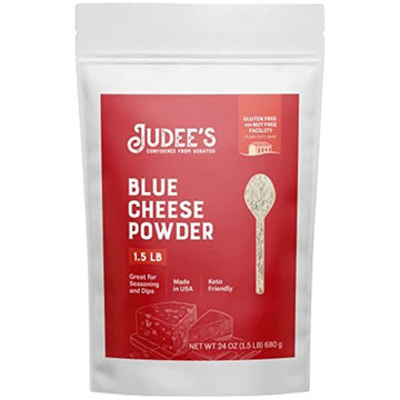 Judee S Blue Cheese Powder 1.5 Lb - Gluten-Free And Nut-Free - Use In Seasonings And Salad Dressings - Great For Dips, Spreads