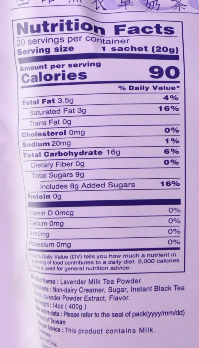 Lavender Milk Powder 1X14Oz