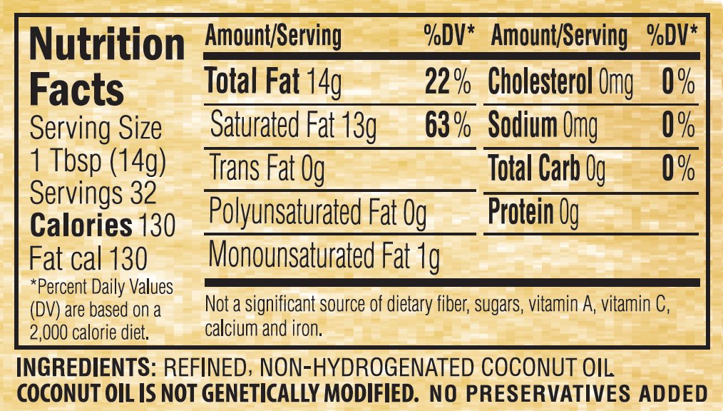 Golden Barrel Coconut Oil (32 Fl. Oz.)