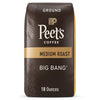 Peets Coffee Medium Roast Ground Coffee 18 Ounce Bag Big Bang