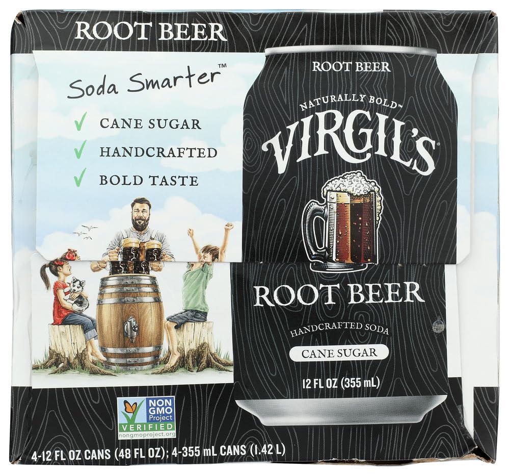 SODA ROOT malt-inspired 4PK CANS