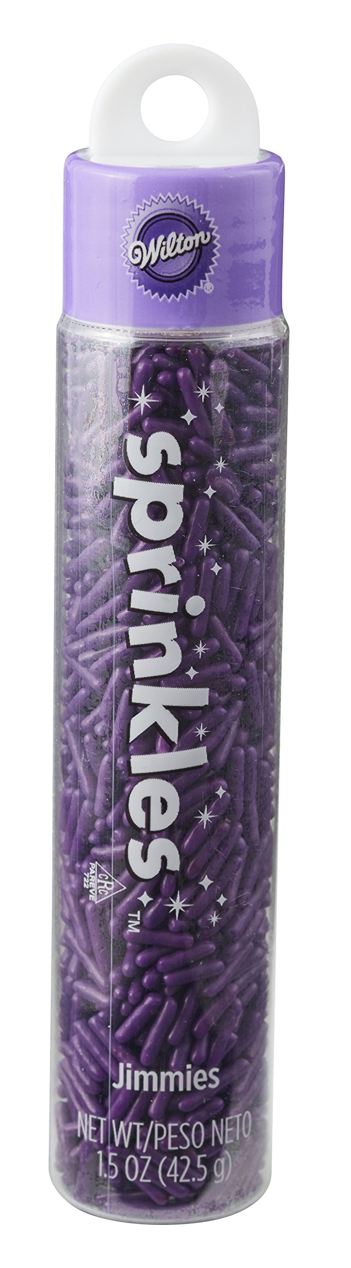 Wilton Hanging Skinny Purple Jimmies, 1.5 Oz