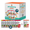 MAG Freeze Dried Variety Pack Assorted Mix Fruits For Salad Smootie Muesli Topping Baking Food Natural Fresh Fruit Slices No Sug