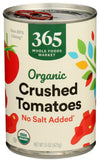 365 By Whole Foods Market, Tomatoes Crushed No Salt Added Organic, 15 Ounce