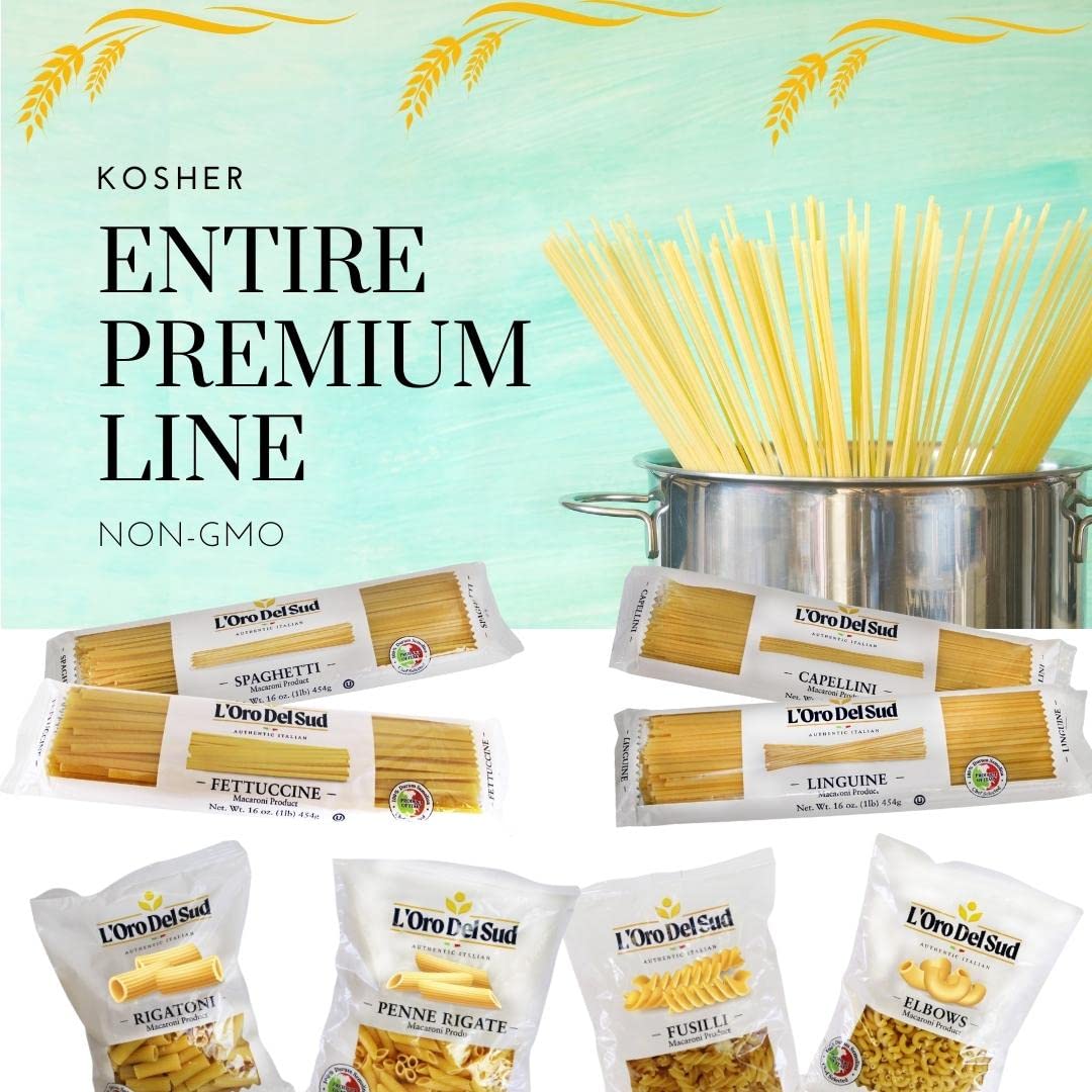 Organic Penne Rigate, 100% Durum Wheat, Italian Pasta, Premium Quality Product Of Italy (20 Pack X 16 Oz) Non Gmo, Vegan, Kosher