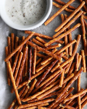POP DADDY Flavored Pretzel Sticks Variety Pack, 6 Flavors, 7.5oz (Pack of 6)