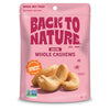 Back To Nature Jumbo Cashews - Dry Roasted With Sea Salt, Non-Gmo High Protein Snacks, 9 Ounce (Pack Of 9)