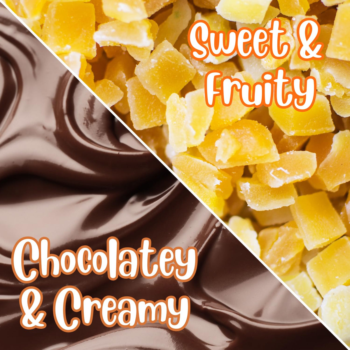 Its Delish Dark Chocolate Covered Dried Mango, Vegan Snack, 5 lbs Bulk Bag