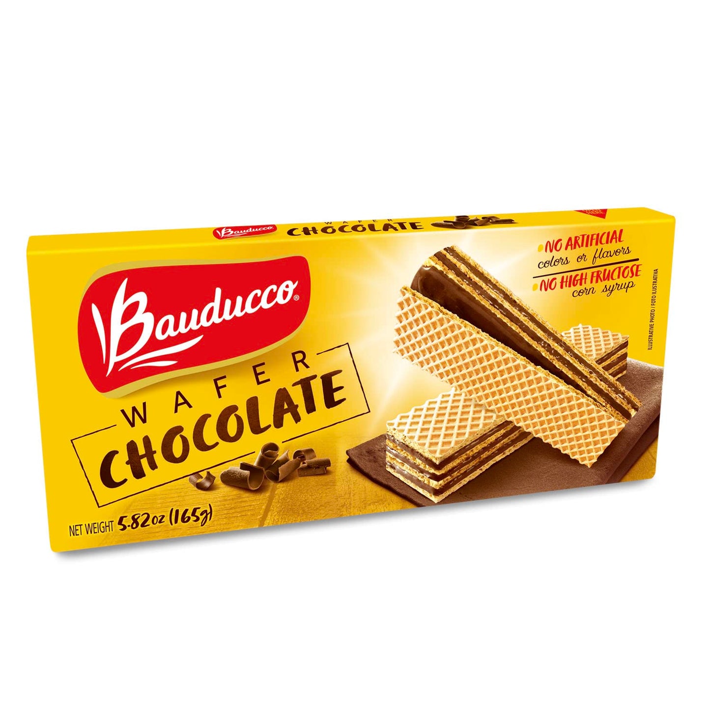 Bauducco Chocolate Wafers - Crispy Wafer Cookies With 3 Delicious, Indulgent Decadent Layers of Chocolate Flavored Cream - Delic