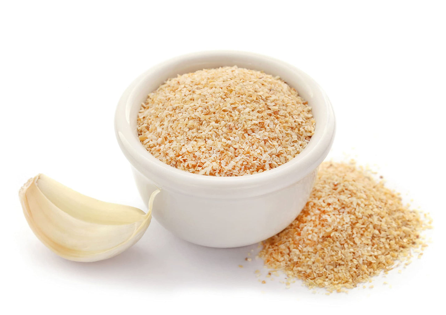Food To Live - Minced Garlic, 8 Ounces - Dried Garlic Flakes, Vegan. More Intense Than Garlic Powder. Rich In Vitamin B, Fiber,