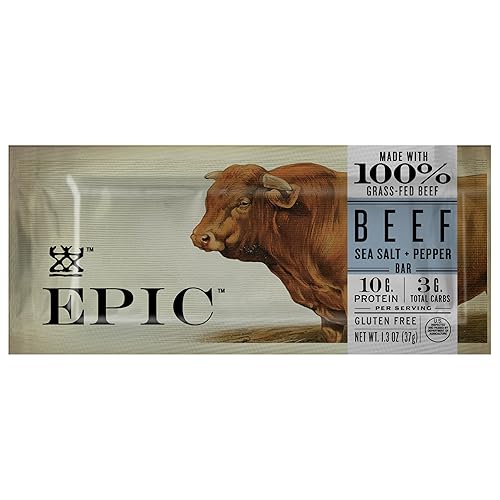 Epic Provisions Beef Sea Salt & Pepper Bar 1.3 Oz