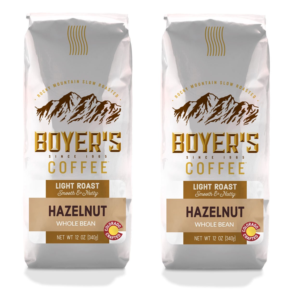 Hazelnut Flavored Coffee, Whole Bean, 2-Pack (1.5lb)