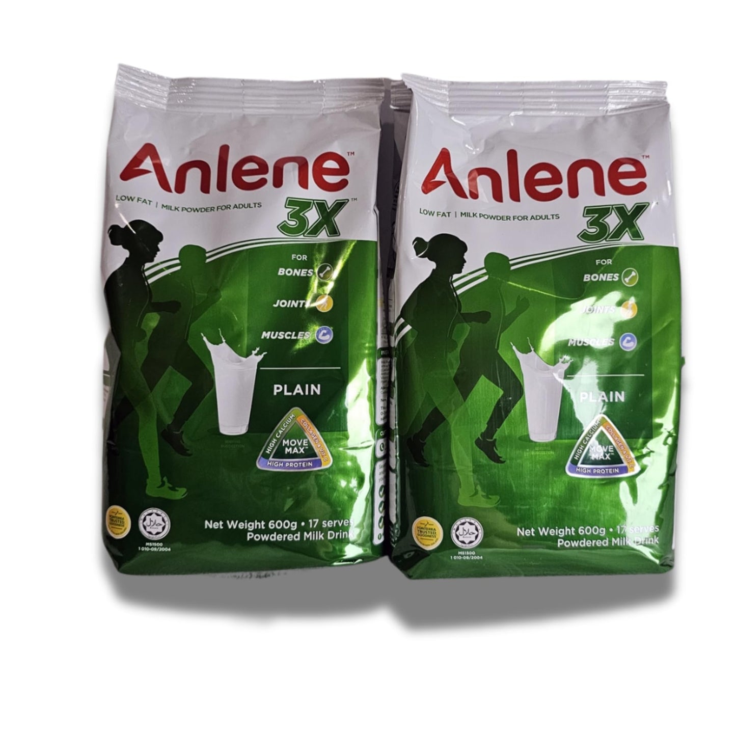 Anlene Low Fat Milk Powder For 18+ Uses 600G (2 Packs)