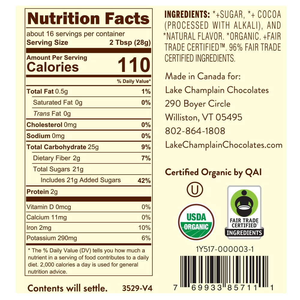 Lake Champlain Chocolates Marshmallow Hot Chocolate, 16 Oz