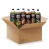 Herdez Taqueria Street Sauce Variety Pack – Habanero, Verde, Roja, Chipotle, Avocado Cilantro, Cilantro Lime – 9 oz Bottles (Pack of 6
