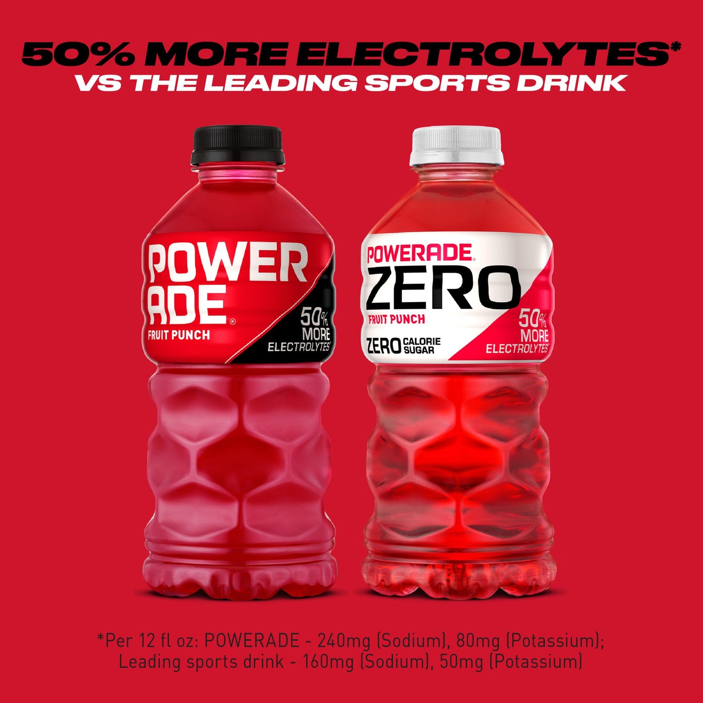 POWERADE Fruit Punch Zero 28 Fl oz
