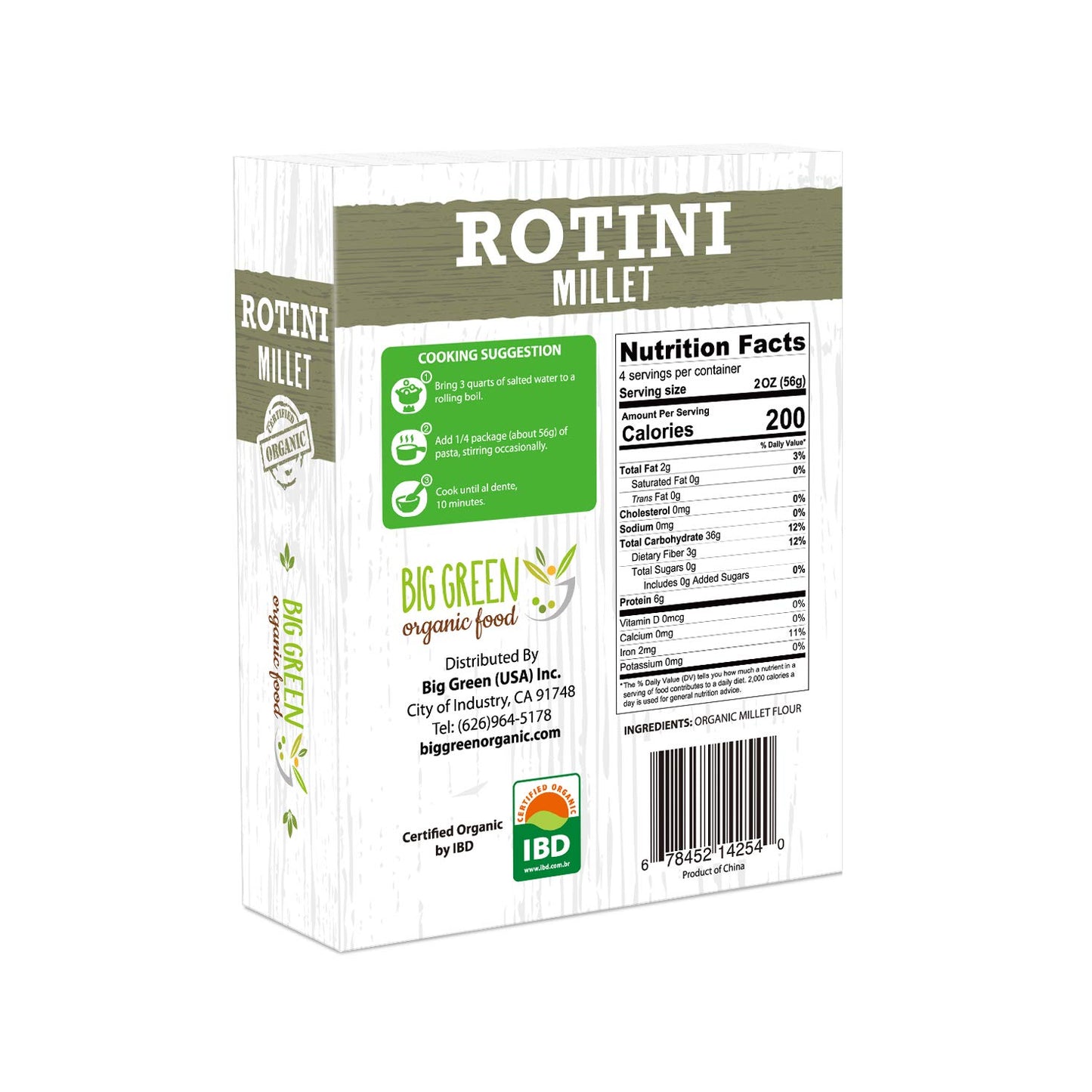 Organic Millet Rotini, 8.8Oz, New Concept Pasta (2)