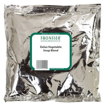 Frontier Co-op Vegetable Soup Mix, Dried Vegetables for Soup, Stew & Stir Fry, 1-Pound, Model 2007