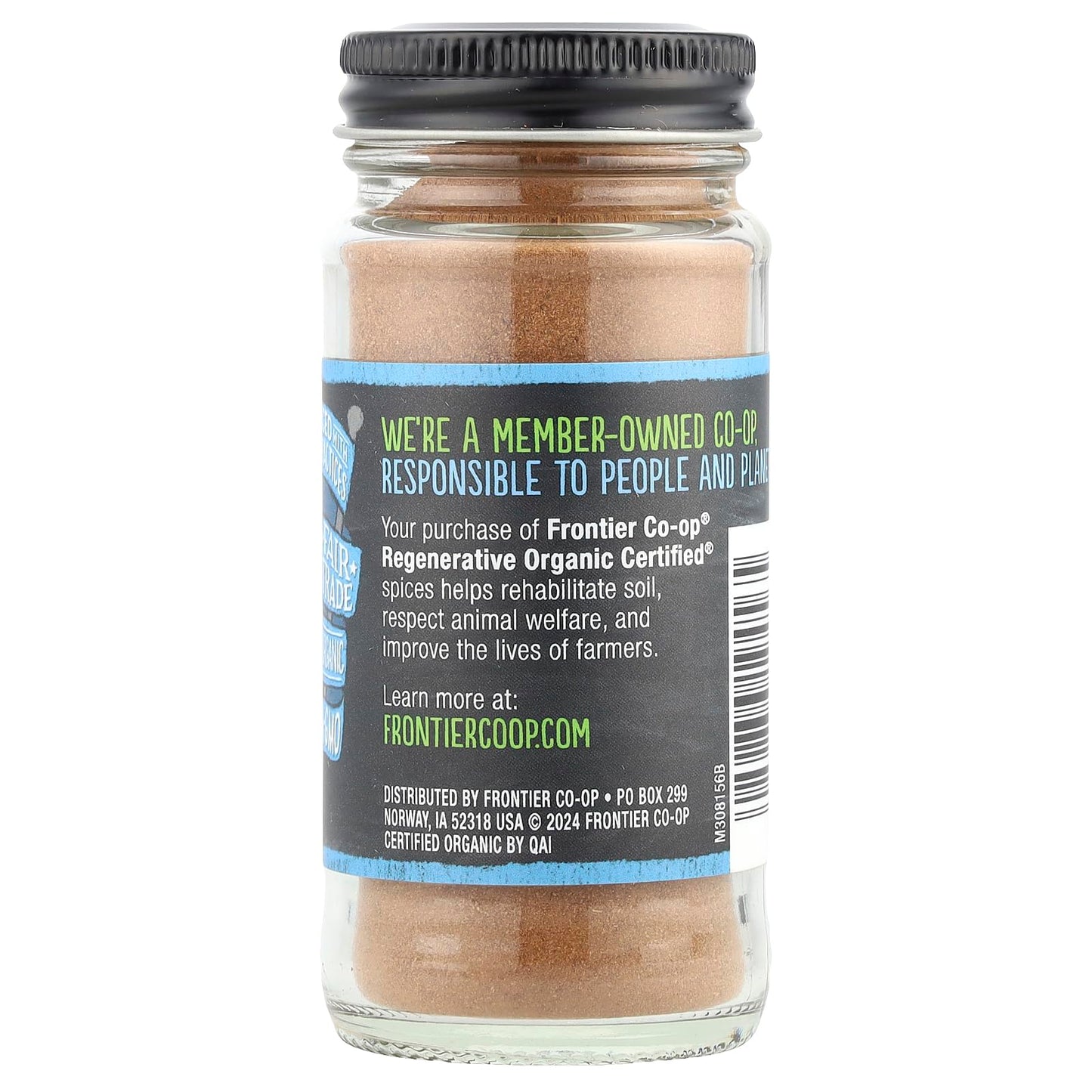 Frontier Co-Op Organic Ceylon Cinnamon, 1.76 Oz (50 G)