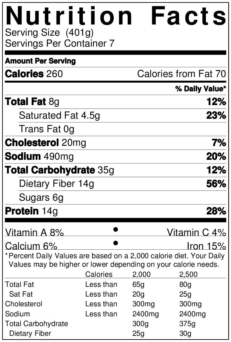 Women'S Bean Project Spicy Split Pea Soup, 13.2 Oz