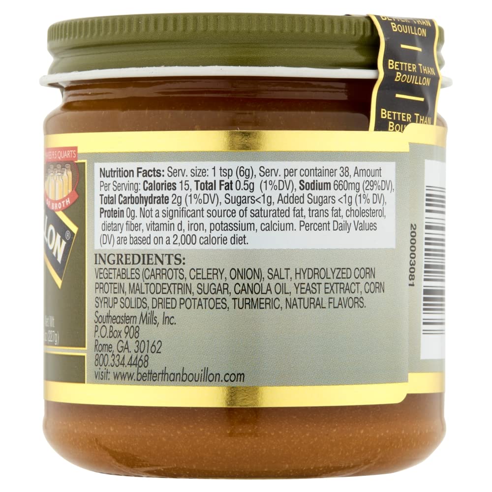 Better Than Bouillon, No Chicken Base, Vegan Certified 8 Oz.